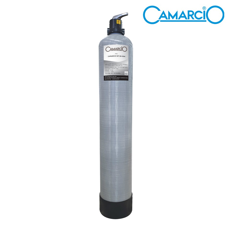 CAMACIO เครื่องกรองน้ำใช้ในบ้าน ถังไฟเบอร์ กรองคลอรีน รุ่น WP CB 1054