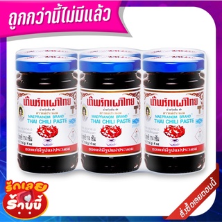 แม่ประนอม น้ำพริกเผาไทย 114 กรัม x 6 ขวด Maepranom Chili Paste 144g x 6 Bottles