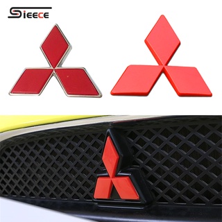 Sieece Mitsubishi สติ๊กเกอร์โลโก้สําหรับติดตกแต่งรถยนต์ Mitsubishi