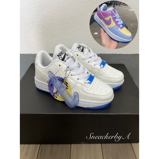 รองเท้าผ้าใบของเด็กNew AirForce 07 UV(เปลี่ยนสีได้)sz.25-36สินค้าส่งจากประเทศไทยไม่ต้องรอของนาน🌞👉🏻🌈