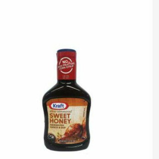 ✨นาทีทอง✨ Kraft Sweet Honey Barbecue Sauce ซอส 510 g คุณภาพระดับพรีเมี่ยม