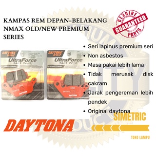 Nmax BRAKEPAD Package - NMAX DAYTONA LAPINUS เทปเบรกพรีเมี่ยม - DAYTONA NMAX BRAKEPAD 3388-3459