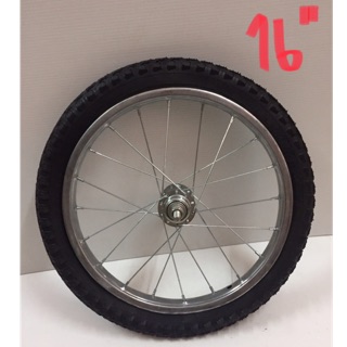ขอบล้อหน้า-หลังพร้อมยางนอก+ใน ขนาด 16” (ราคาต่อวง)