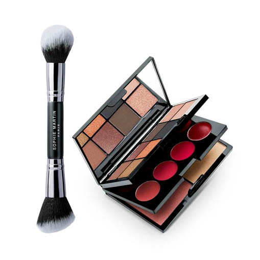 พาเลตต์แต่งหน้า SOPHIE MARTIN ฟรีแปรง BCMU9501 REG2002 ORI MAKE UP KOREA PARIS ORI
