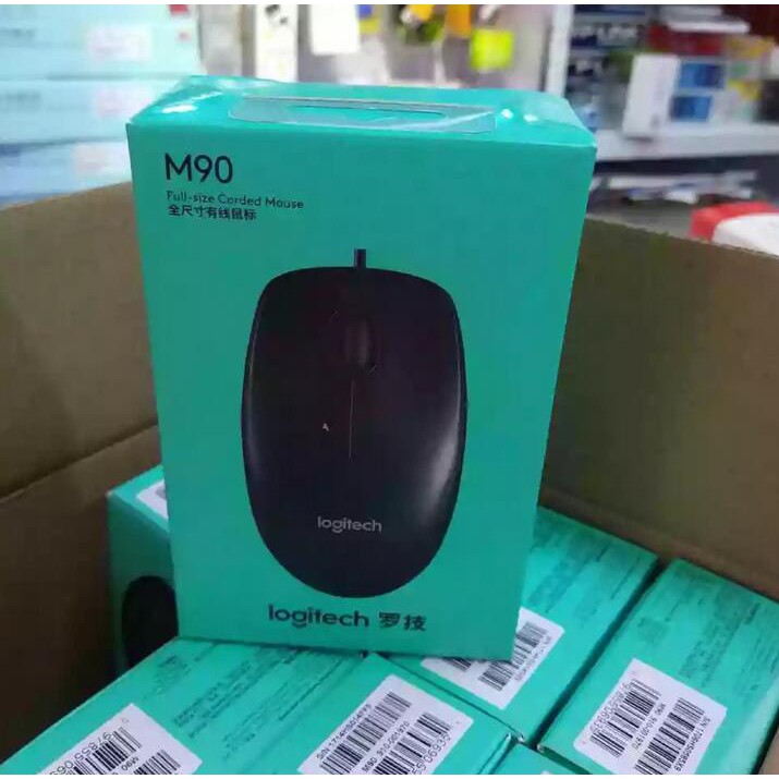 Logitech M 90 เมาส์มีสาย Usb สําหรับคอมพิวเตอร์โน๊ตบุ๊ค - wxb123456789 ...