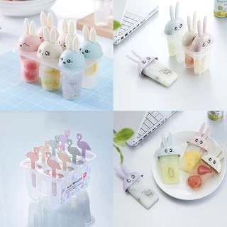 ที่ทำไอติม แม่พิมพ์ไอติม แม่พิมพ์ไอศครีม พิมพ์ไอติม DIY 2-8ช่อง (คละแบบ)
