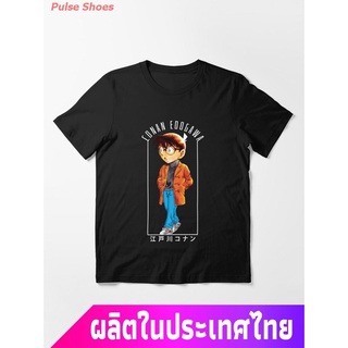 เสื้อยืดฤดูร้อนhotPulse Shoes ข้อเสนอพิเศษ นักสืบโคนัน อะนิเมะ คอกลม แฟชั่น แขนสั้น แฟชั่น เสื้อยืด ผ้าฝ้ายแท้ ขนาดใหญ่