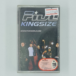 [01147] Five : Kingsize (TAPE)(USED) เทปเพลง เทปคาสเซ็ต มือสอง !!