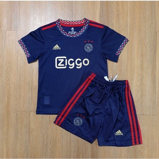 ชุดบอลเด็ก อาแจ๊กซ์ Ajax Kit 2022/23 AAA (TTพร้อมส่ง)