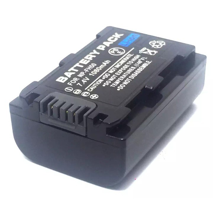 NP-FH40 / NPFH40 / NP-FH50 / NPFH50 / NP-FH60 / NPFH60 แบตเตอรี่กล้องโซนี่ Camera Battery For Sony Replacement Battery..