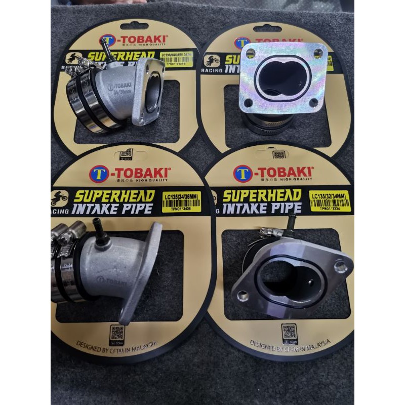 LC135 / Y15ZR SUPERHEAD INTAKE (TOBAKI)