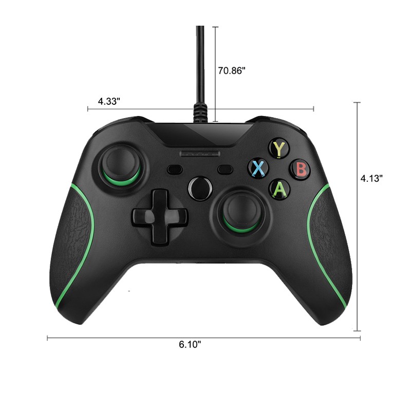 เกมแพด:Wired Controller For Xbox One Video Game JoyStick Mando For ...