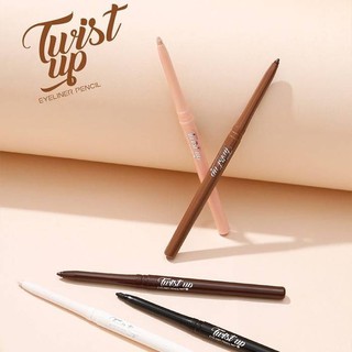 🌟ขายดี🌟 MeiLinda Twist Up Eyeliner Pencil เมลินดา ทวิส อัพ อายไลเนอร์ MC3077