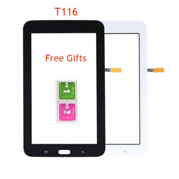 สําหรับ Samsung Tab 3 V 3V T116 Sm-t116nu Touch Screen Digitizer อะไหล่