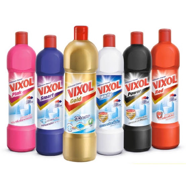 Vixol วิกซอล ผลิตภัณฑ์ทำความสะอาดห้องน้ำและสุขภัณฑ์ 450/900ml
