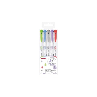 ZEBRA MILDLINER BRUSH PENS SET