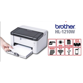 Brother HL-1210w​ Mono Laser​ printer WiFi ประกันศูนย์