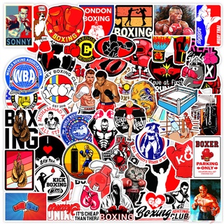 50 ชิ้น / ชุด ☆ สติกเกอร์ Wba Boxing Series 01 สําหรับติดตกแต่ง ☆ สติกเกอร์ Doodle แฟชั่น กันน้ํา Diy