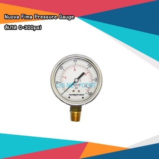 เกจวัดแรงดันแก๊ส LPG Pressure Gauge สเกล 0-300psi