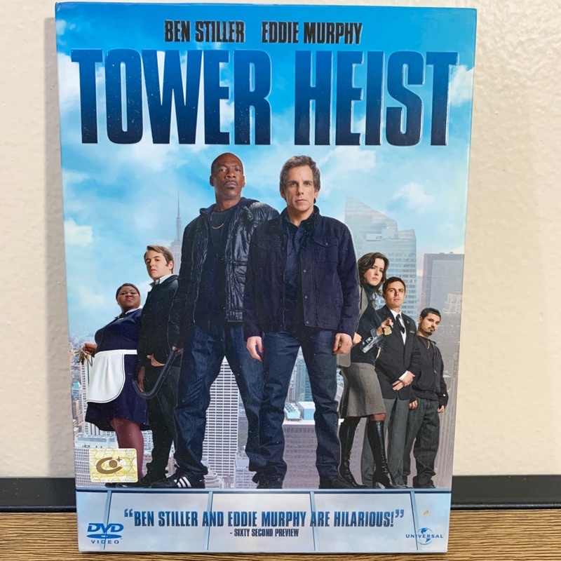[แผ่นแท้] Tower Heist หนังฝรั่ง ภาพยนตร์ หนังโรง Ben Stiller Eddie Murphy Film Movie ดีวีดี DVD มือส