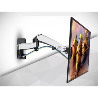 NB F300 TV Wall Mount 30-40 inch Monitor Holder Gas Spring Free Lifting Swivel Stretchable Tilt Stands Aluminum