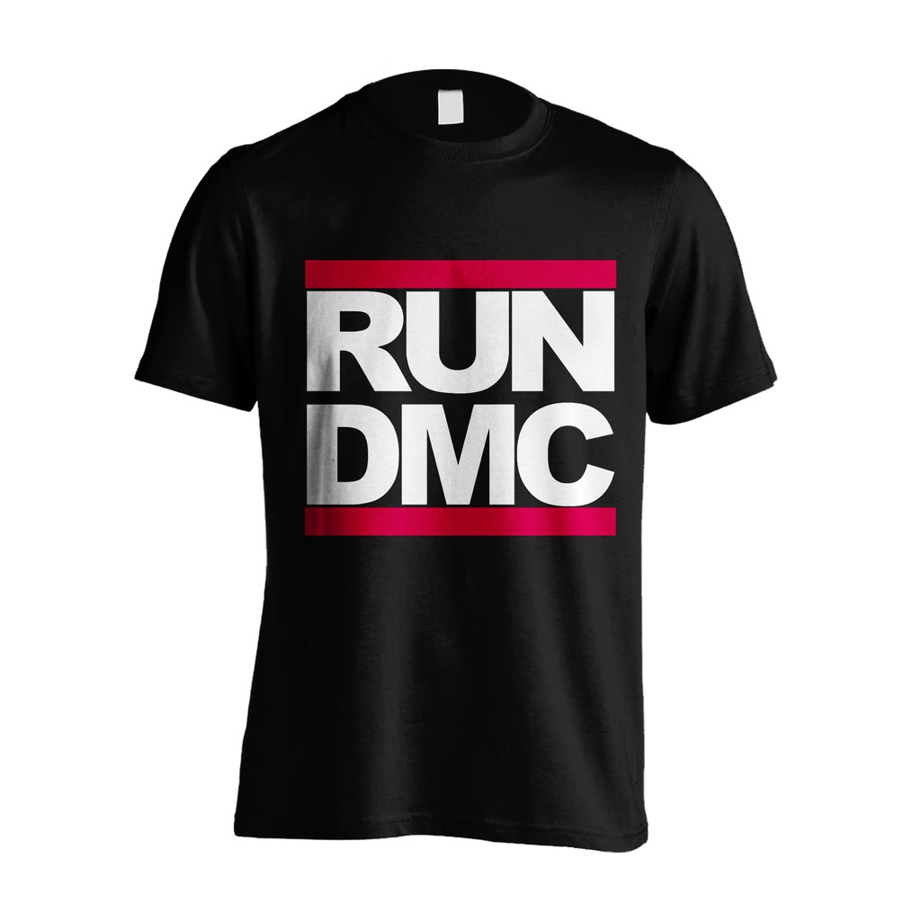 Run-dmc Hip Hop Run DMC Band เสื้อยืดคอนเสิร์ตเสื้อยืดผ้าฝ้าย 100% Tops Tees