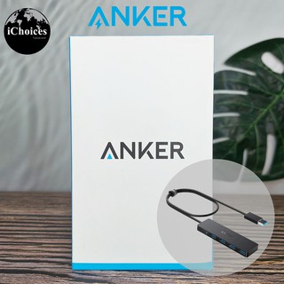 สายเคเบิลฮับ Anker® 4-Port Ultra Slim USB 3.0 Data Hub USB 4 พอร์ต ยาว 2 ฟุต