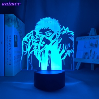 โคมไฟกลางคืน Led ลายการ์ตูนอนิเมะ My Hero Academia 3d ของขวัญวันเกิด สําหรับตกแต่งห้องนอน