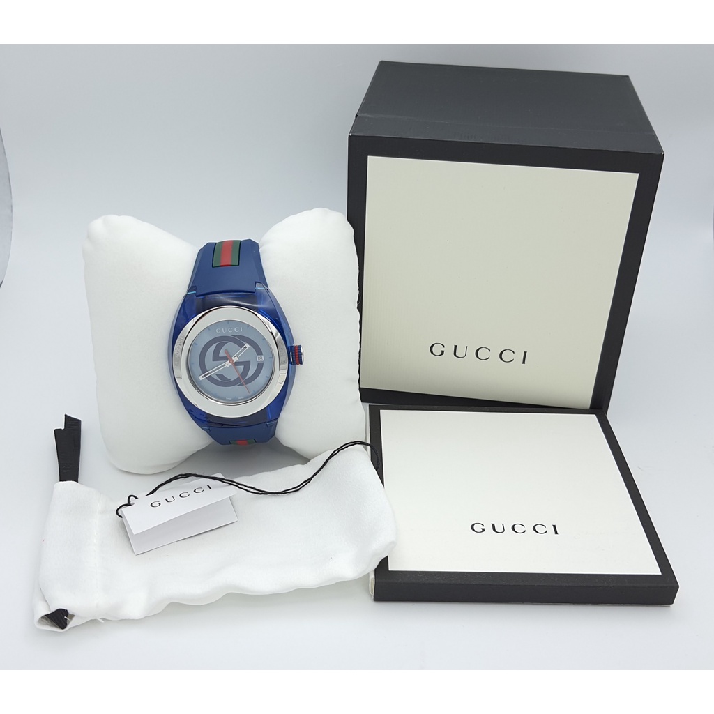 นาฬิกา GUCCI UNISEX YA137104 SYNC XXL 46 MM QUARTZ พร้อมกล่อง (ใหม่)