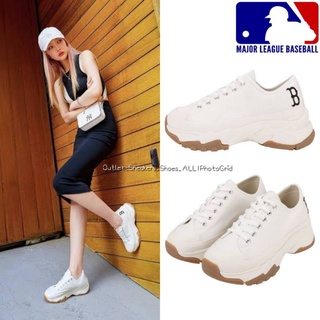 รองเท้า MLB Big Ball Chunky Low White