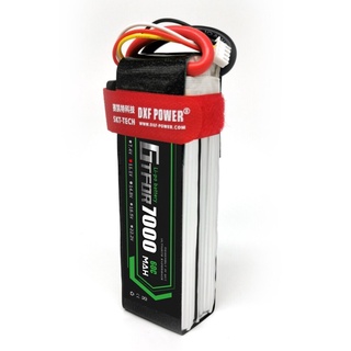 แบตเตอรี่ลิโพ  GTFDR 7000mah 60C-120C 11.1V(3S) / 14.8V(4S) / 22.2V(6S) สำหรับ รถ เรือ เครื่องบิน วิทยุบังคับ