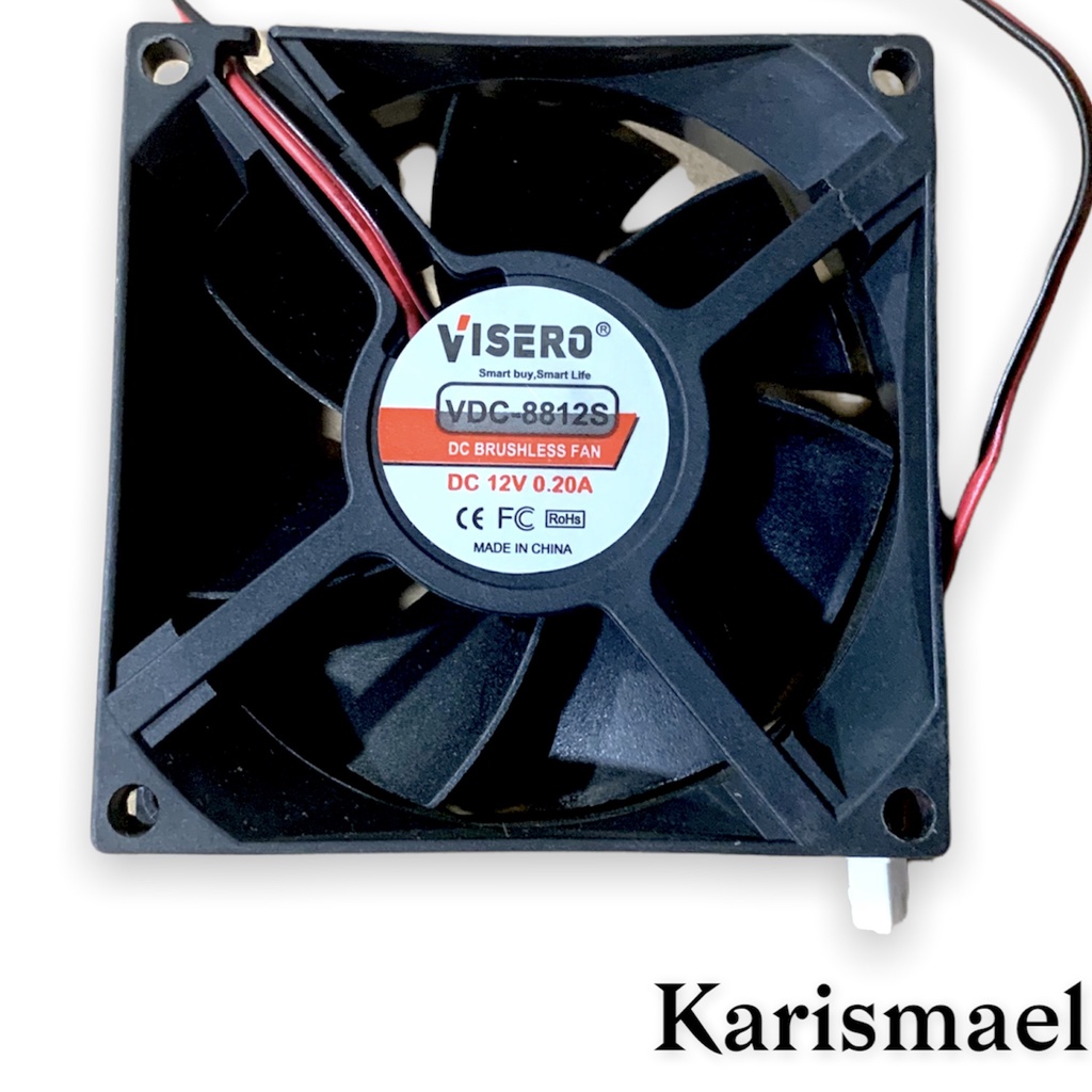 COOLING FAN DC FAN POWER FAN 8X8 CM