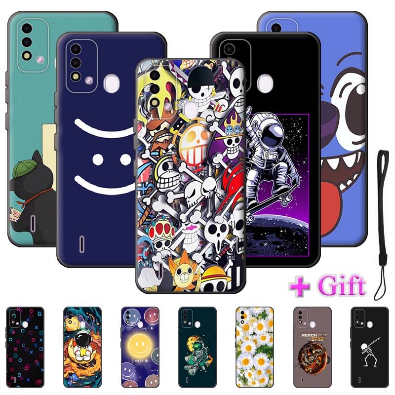 ITEL P37 Vision 2S P651L P651W เคสซิลิโคน TPU การ์ตูนเคสโทรศัพท์ ITEL P37 Vision 2S พิมพ์กรณี