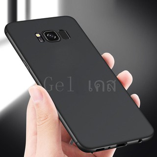 BLACK HUAWEI Y5 Y7 Y9  Y7A Y9A II Pro Prime 2017 2018 2019  TPU case สีดำ เคส มือถือเคส เคสสำหรับ เคสซิลิโคน