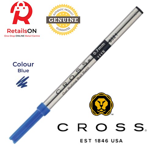 Cross Ballpoint Pen Refill Black Ink Medium Ball Pens Original