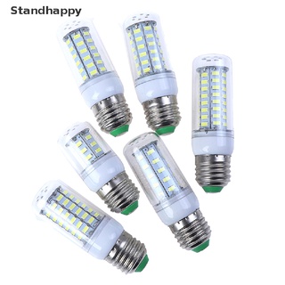 (Standhappy) หลอดไฟ E27 Led 220V 240V 48 60 80 126 200 Led สําหรับรถยนต์