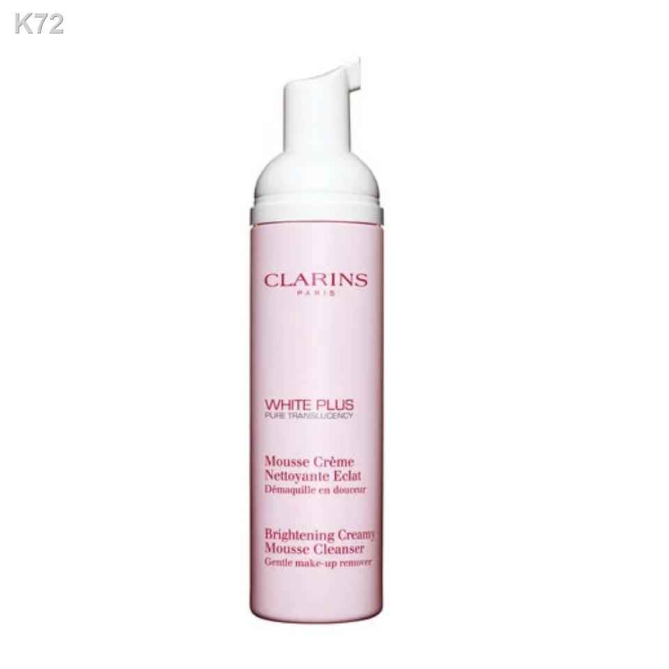 ✸۩✷Clarins White Plus Brightening Creamy Mousse Cleanser 150 ml.