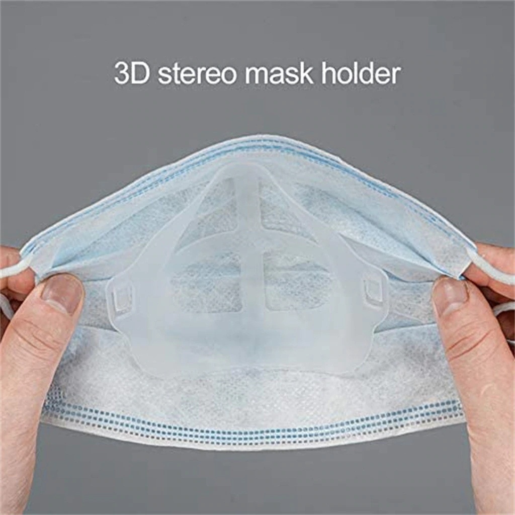 โครงรองหน้ากาก ที่รองหน้ากาก เนื้อนิ่ม ไม่บาดหน้า พลาสติกแบบฟู๊ดเกรด By Muikid - รูปที่ 3