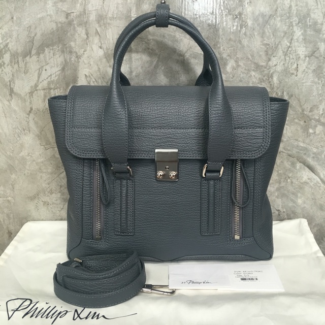 USED เหมือนใหม่ PHILLIP LIM MEDIUM PASHLI สี STORM