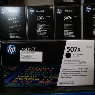 HP 507X CE400X Black ตลับหมึกโทนเนอร์ สีดำ ของแท้