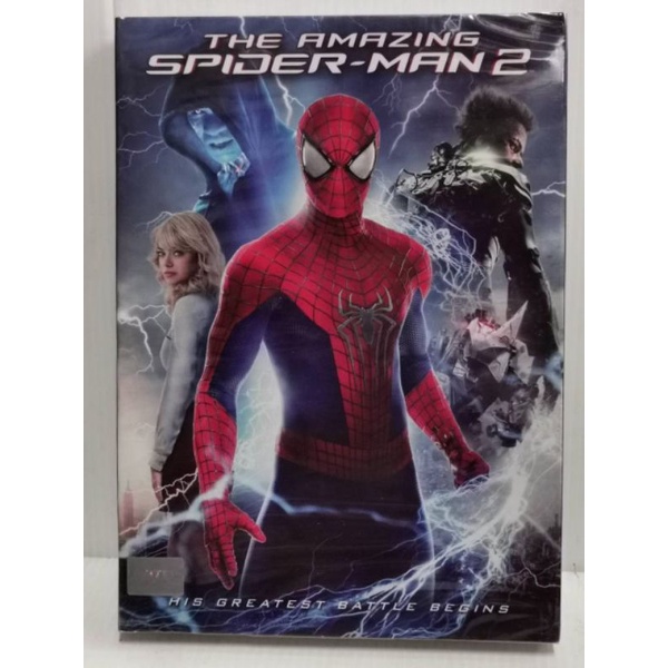 DVD : The Amazing Spider-Man 2 (2014) ดิ อเมซิ่งสไปเดอร์แมน 2 " Andrew Garfield, Emma Stone "