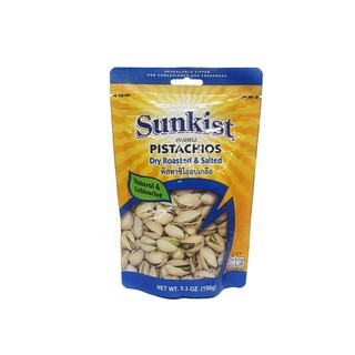 Sunkist Pistachio Nuts 150g ซันคิสท์ถั่วพิสตาชิโอ 150 กรัม