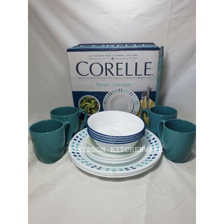 Corelle Key West 16 pcs. / จานชุด ลายคีย์เวส 16 ชิ้น