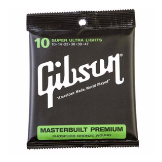 Gibson สายกีตาร์โปร่ง SUPER ULTRA LIGHTS