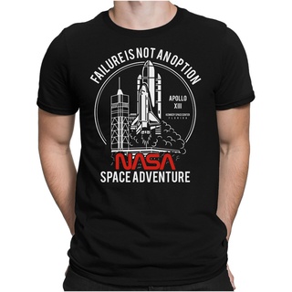 เสื้อยืดผ้าฝ้าย พิมพ์ลายอวกาศ Adventure Nasa Herren Fun - Worm Shuttle Apollo - PAPAYANA สําหรับผู้ชาย DF12HJ8147