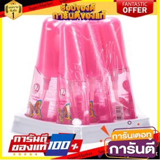 ✨HOT✨ ทเวลฟ์พลัส โคโลญ ซุปเปอร์เนเชอรัล บัตเตอร์ฟลายสวีท สีชมพู  25ml แพ็ค 6ขวด TWELVEPLUS 12PLUS COLOGNE  🚚💨