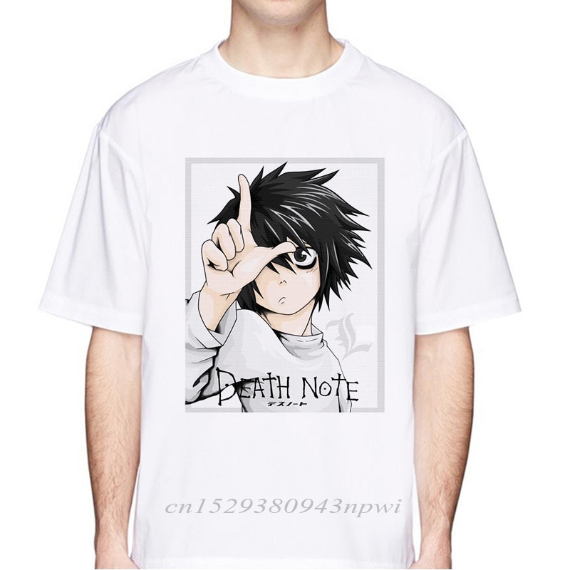 ใหม่ 2020 Dead note T เสื้อ man แขนสั้น deathnote ฤดูร้อน ryuuku ryuk พิมพ์ตลกผู้ชายเสื้อยืดญี่ปุ่นอ