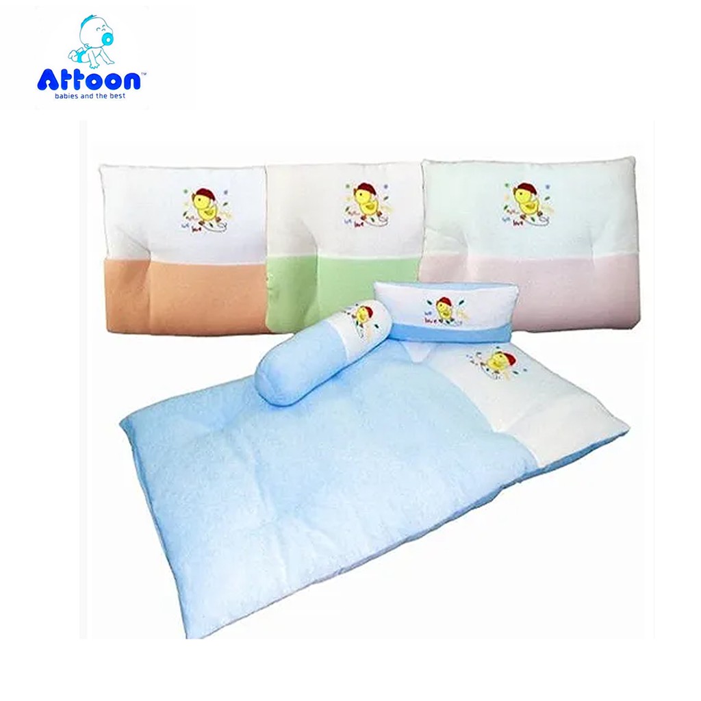 ATTOON ที่นอนปิคนิคเด็ก ขนาดเล็ก 22x35นิ้ว ผ้าขนหนู-ลายปัก ; รวม 1 ชุด SM-19