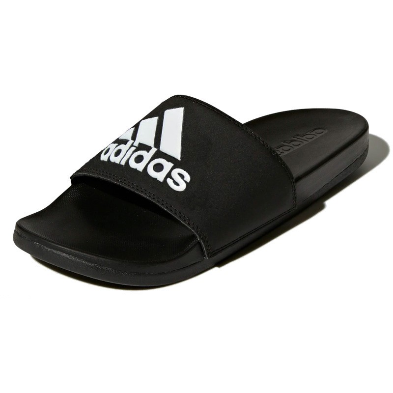 adilette cloudfoam plus logo slides
