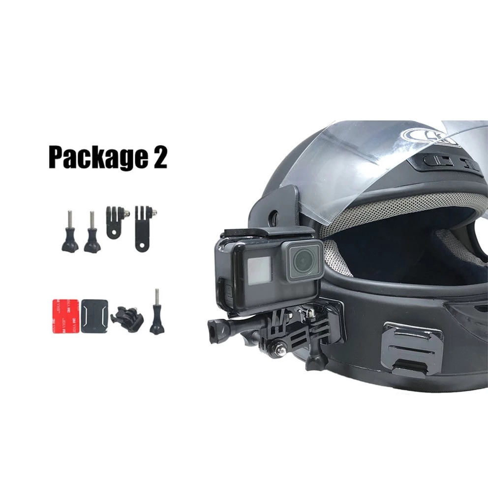[INDE390ลด15%]ฐาน 3M ติดหมวกกันน๊อค gopro helmet mount สำหรับกล้อง Action Camera GOPRO OSMO Insta360 Action Camera thumbnail 4